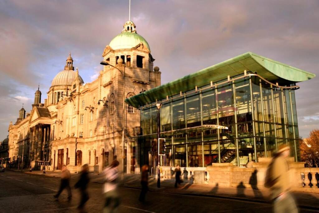 City Centre Executive 2 Bed Apartment With Wifi & Parking Aberdeen Buitenkant foto