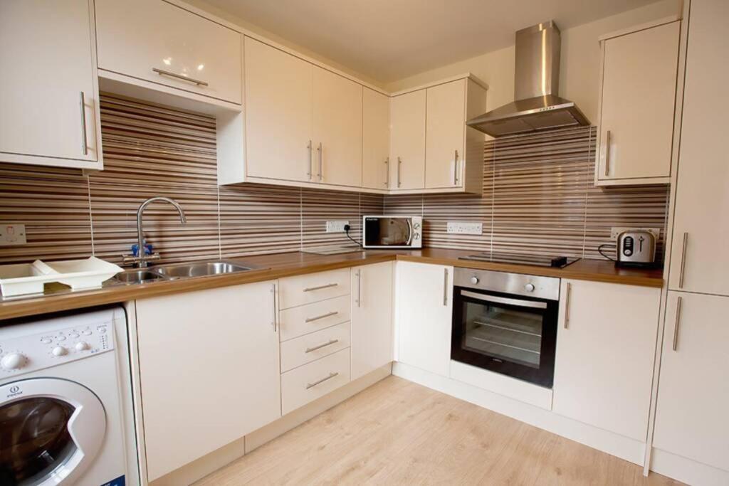 City Centre Executive 2 Bed Apartment With Wifi & Parking Aberdeen Buitenkant foto
